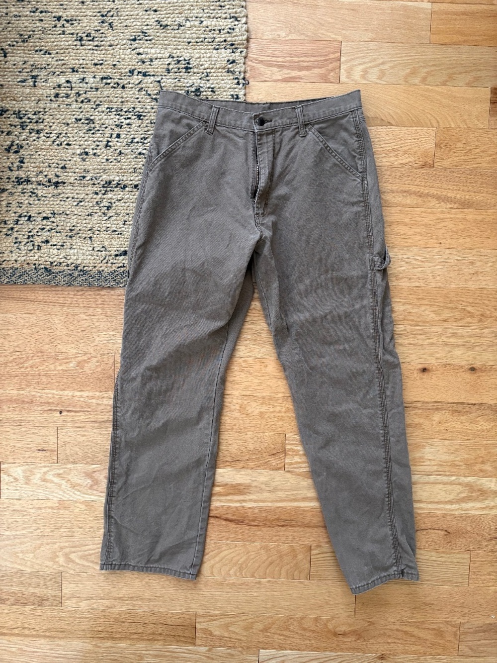 Rustler cotton canvas carpenter pants